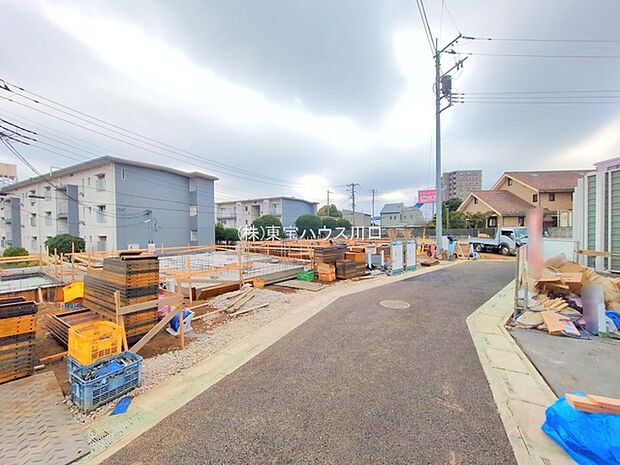 前面道路含む現地