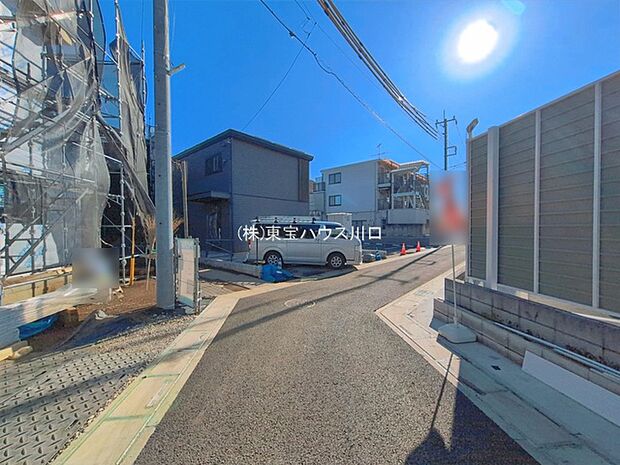 前面道路含む現地