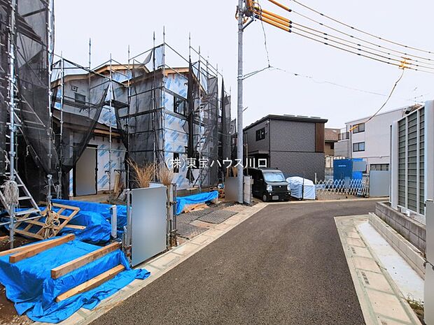 前面道路含む現地