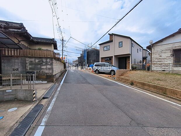 前面道路含む現地
