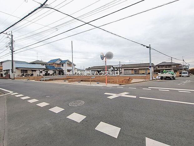 前面道路含む現地