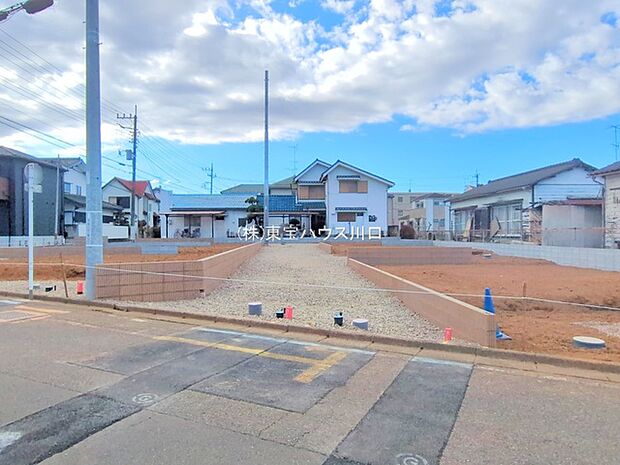 前面道路含む現地