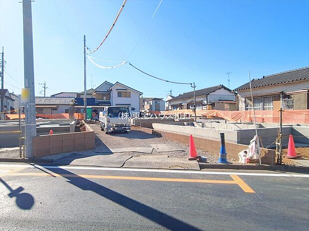 前面道路含む現地