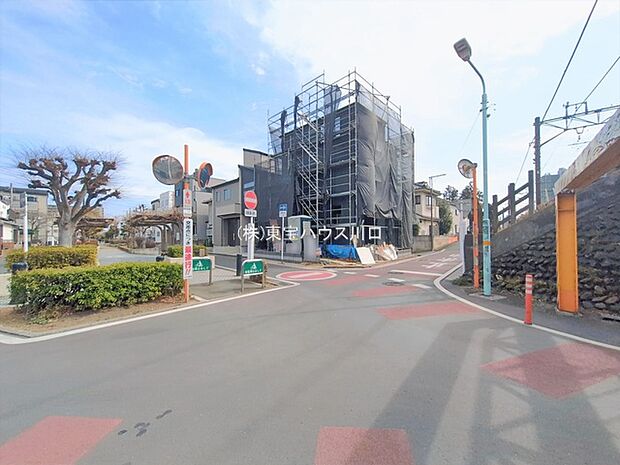 前面道路含む現地