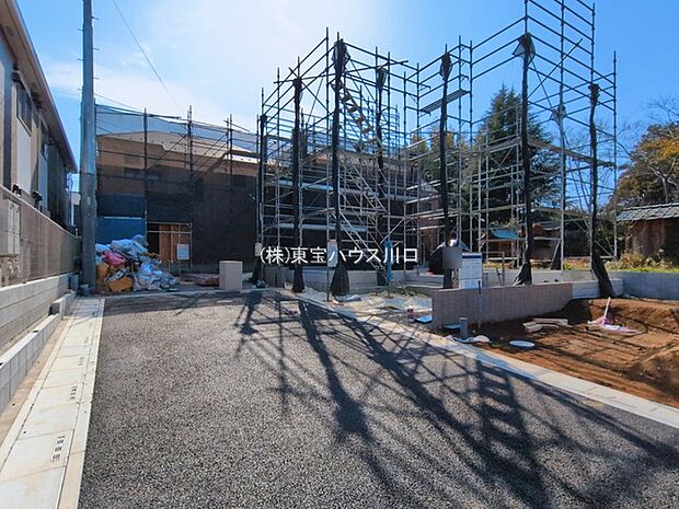 前面道路含む現地