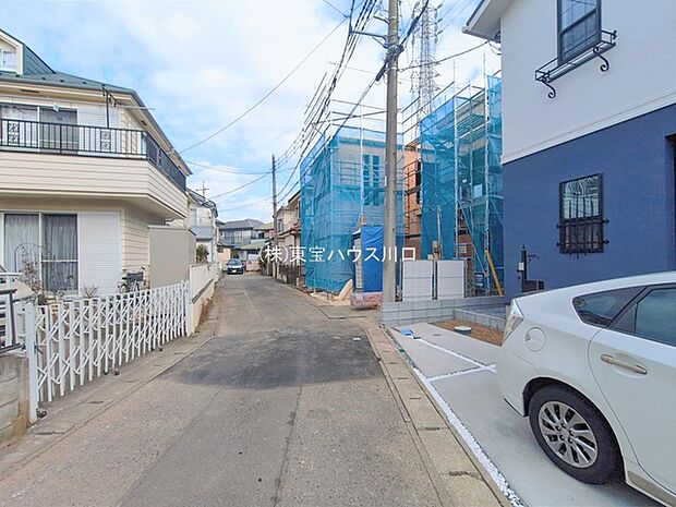 前面道路含む現地