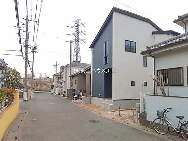 前面道路含む現地