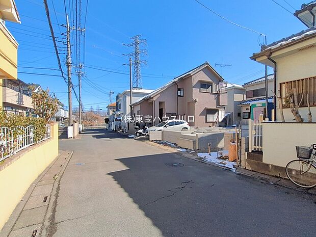 前面道路含む現地