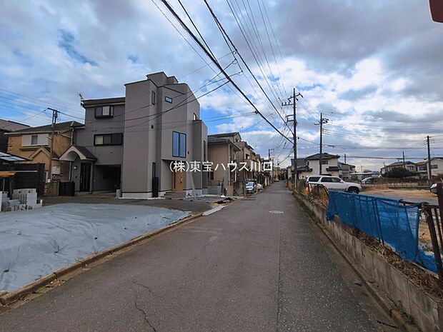 前面道路含む現地