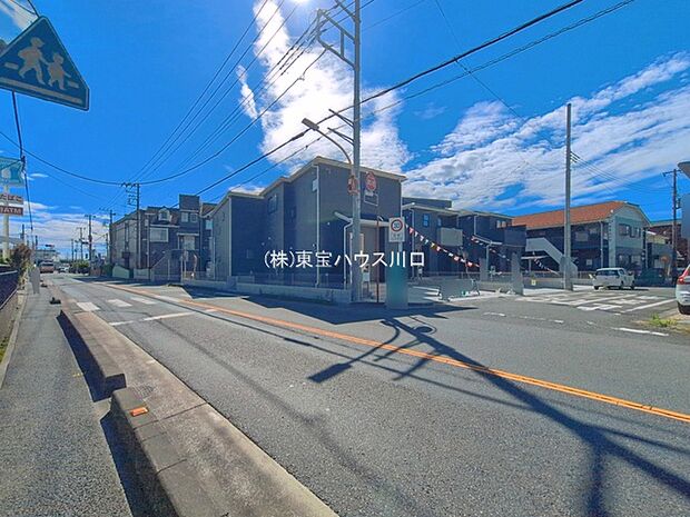 前面道路含む現地