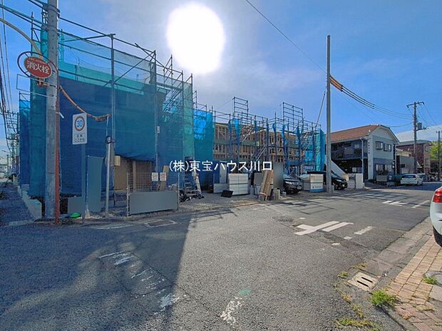 前面道路含む現地