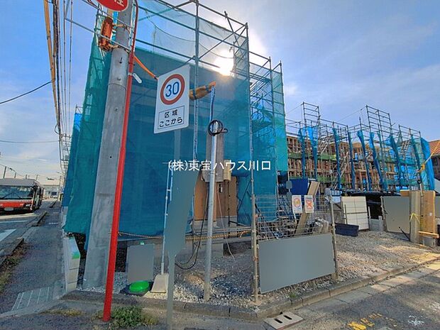 前面道路含む現地