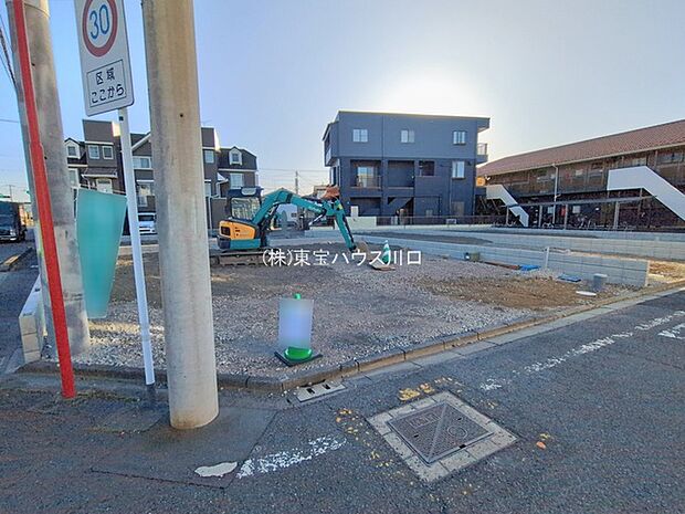 前面道路含む現地