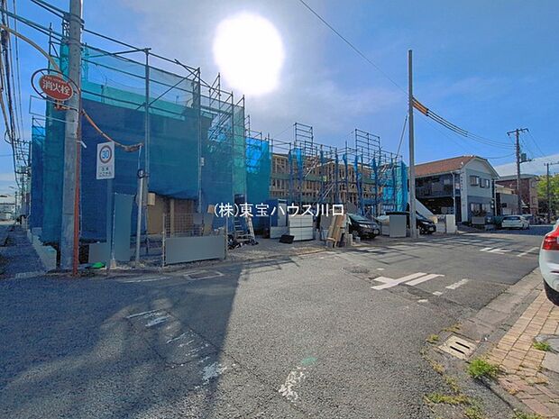 前面道路含む現地