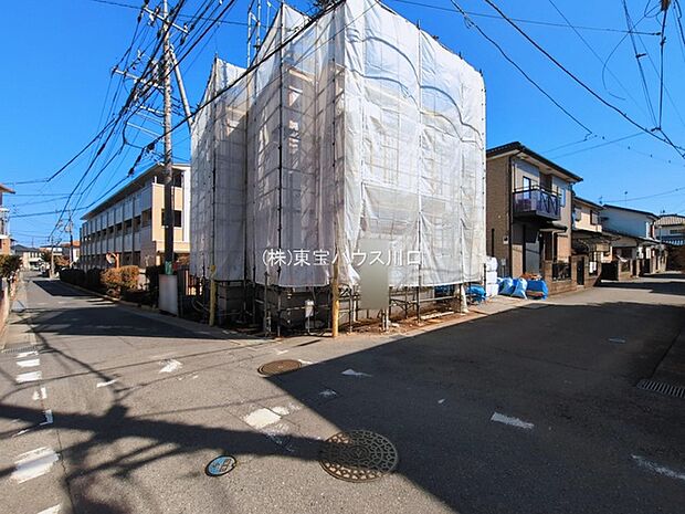 前面道路含む現地