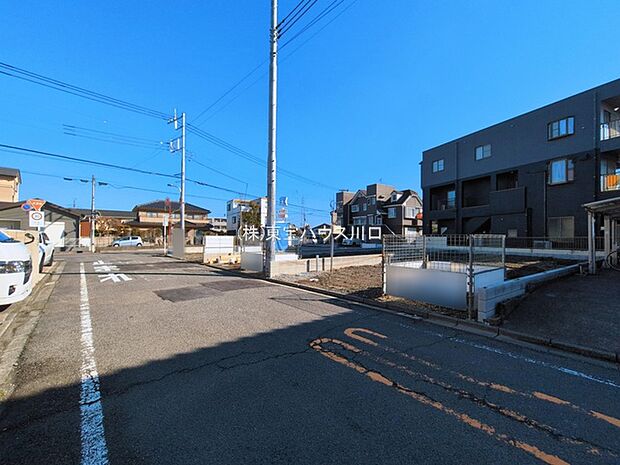 前面道路含む現地
