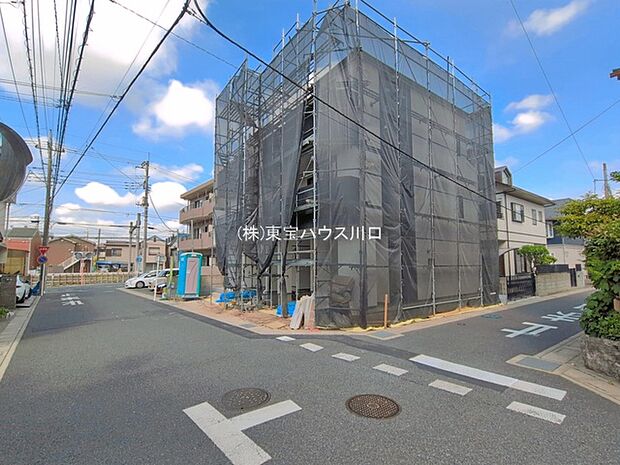 前面道路含む現地
