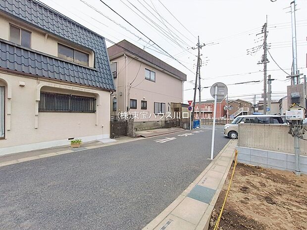 前面道路含む現地