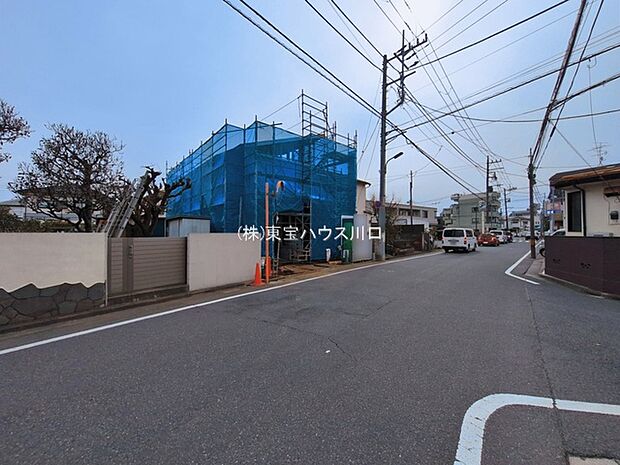 前面道路含む現地