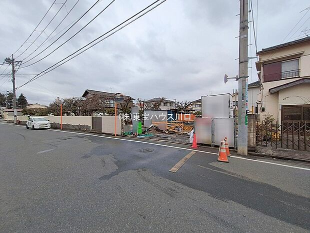 前面道路含む現地