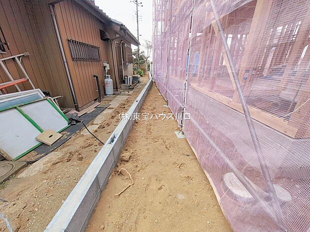 前面道路含む現地