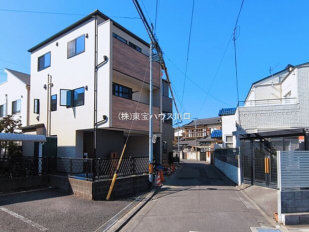 前面道路含む現地