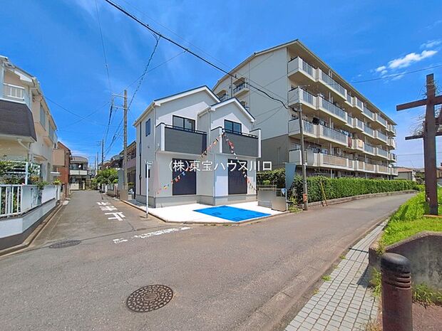 前面道路含む現地