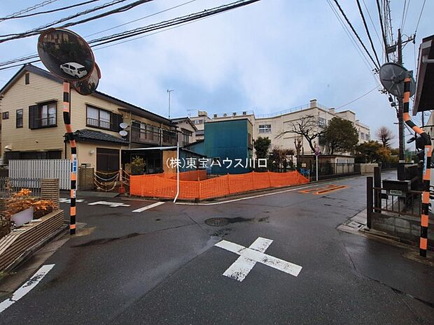 前面道路含む現地