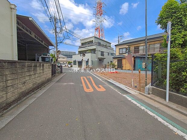 前面道路含む現地