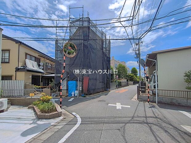 前面道路含む現地