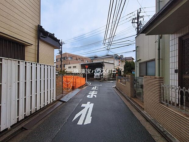 前面道路含む現地