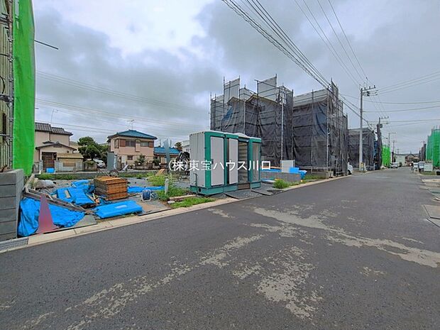 前面道路含む現地