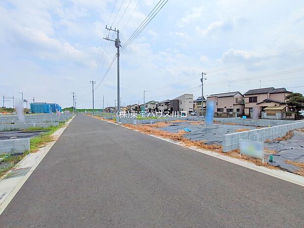 前面道路含む現地