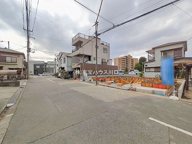 前面道路含む現地