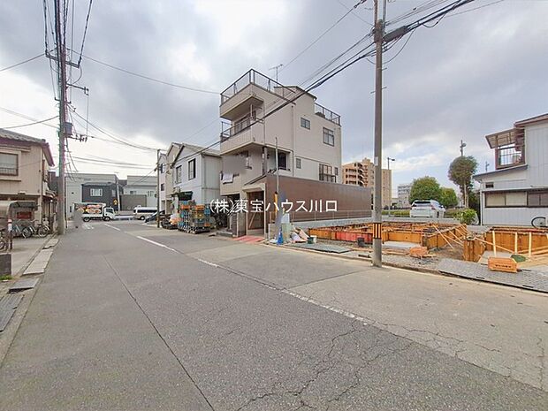 前面道路含む現地