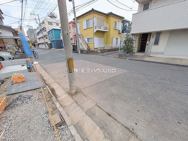 前面道路含む現地