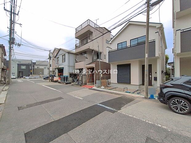 前面道路含む現地