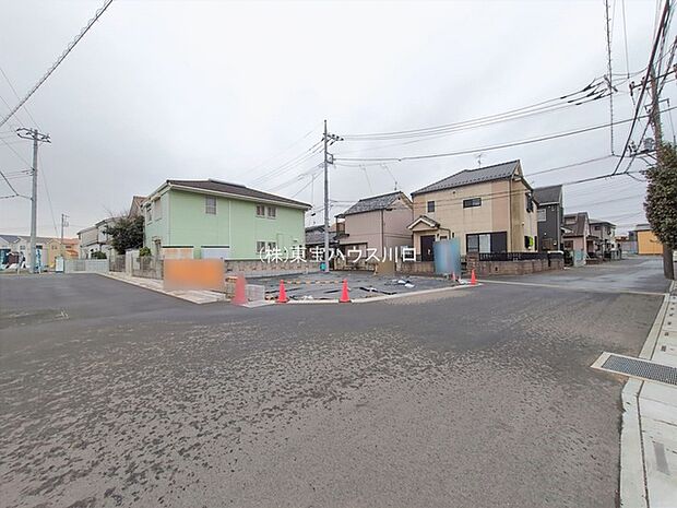 前面道路含む現地