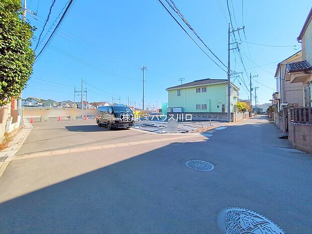 前面道路含む現地