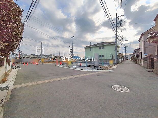 前面道路含む現地