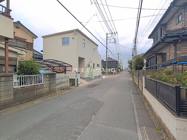 前面道路含む現地
