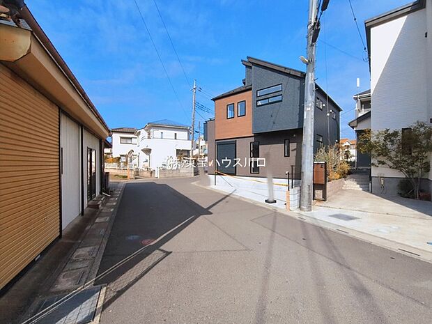 前面道路含む現地