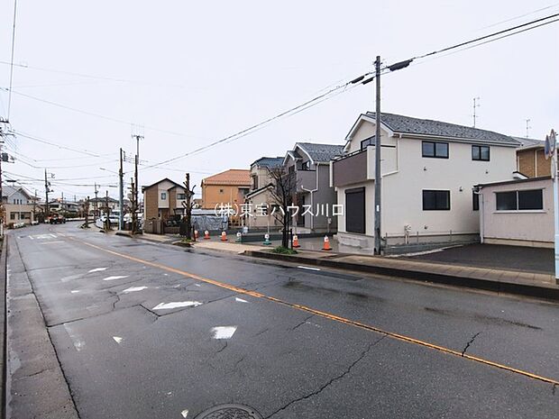 前面道路含む現地