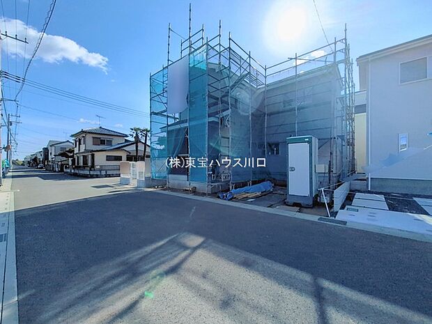 前面道路含む現地