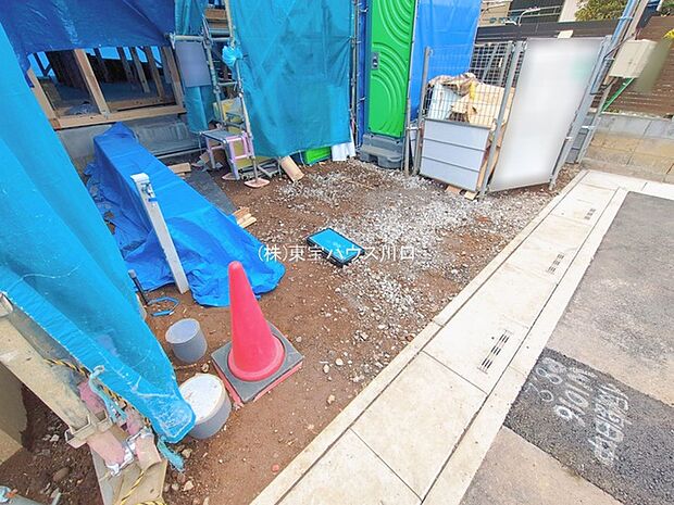 前面道路含む現地