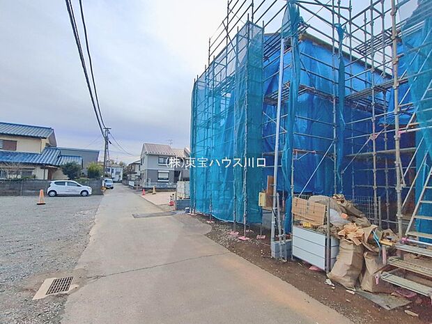 前面道路含む現地