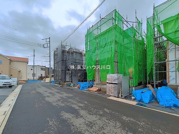 前面道路含む現地