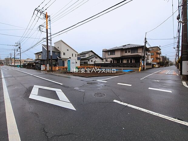 前面道路含む現地