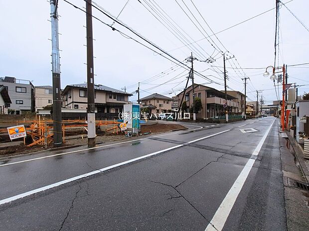前面道路含む現地