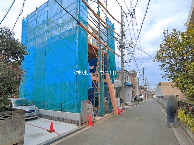 前面道路含む現地